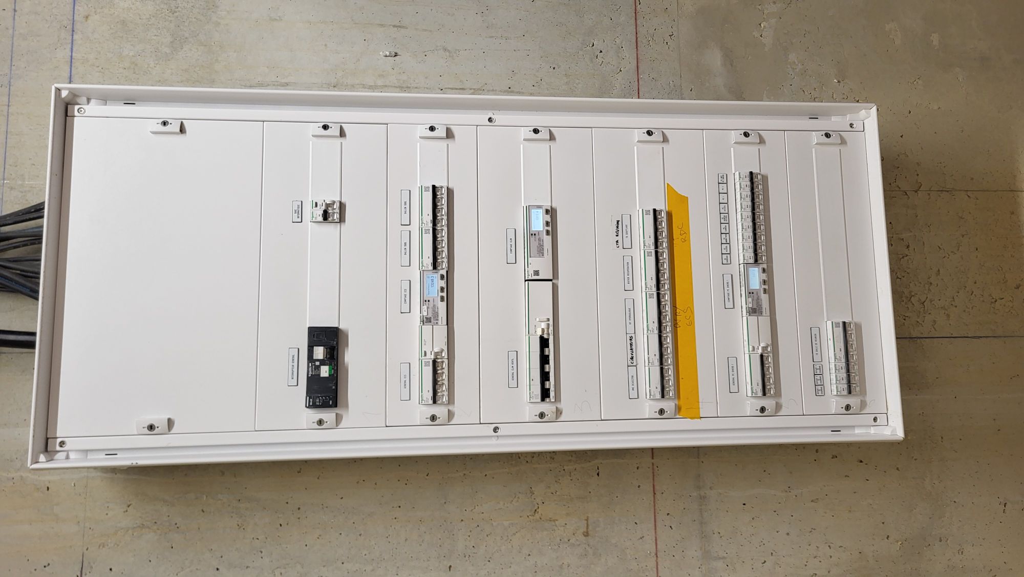 remplacement d'un tableau divisionnaire